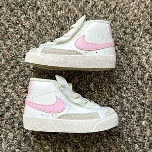 Pink Nike blazers
